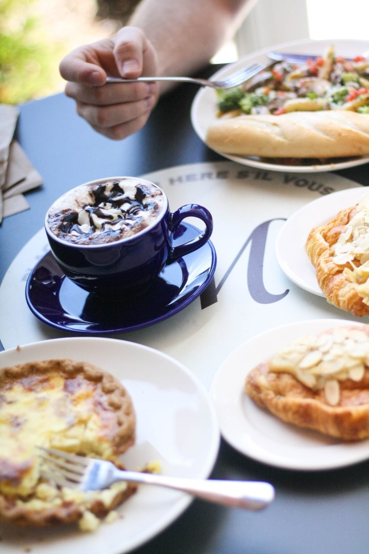 Brunch in a Cold Shoulder Dress