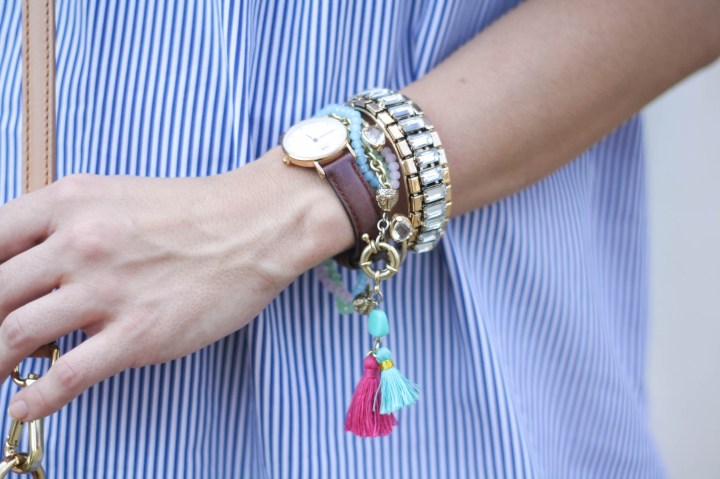 Brunch in a Cold Shoulder Dress