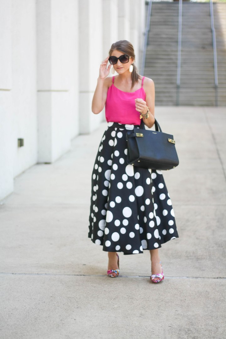 Statement Polka Dot Skirt (Again)