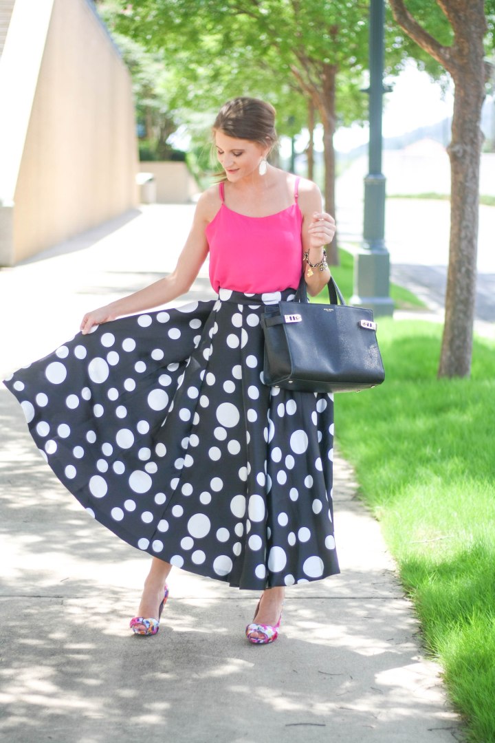 Statement Polka Dot Skirt (Again)