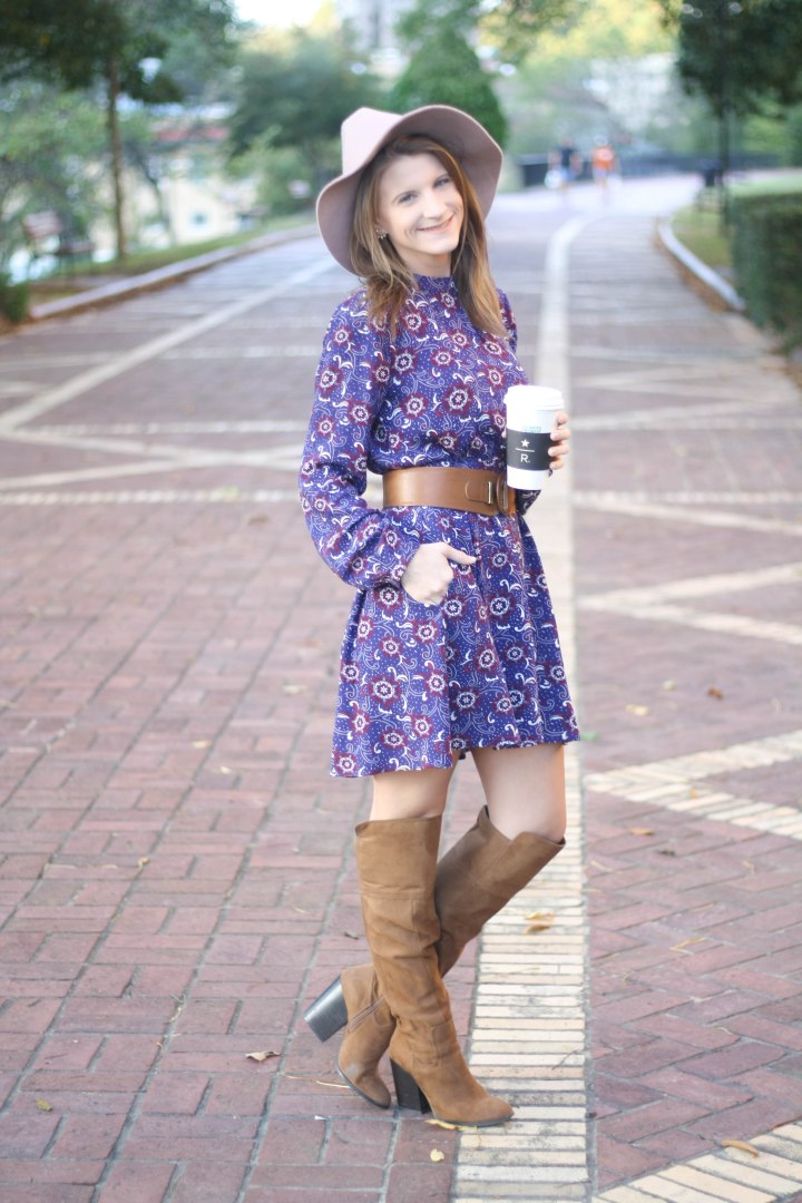 Printed Dresses for Fall Under $100