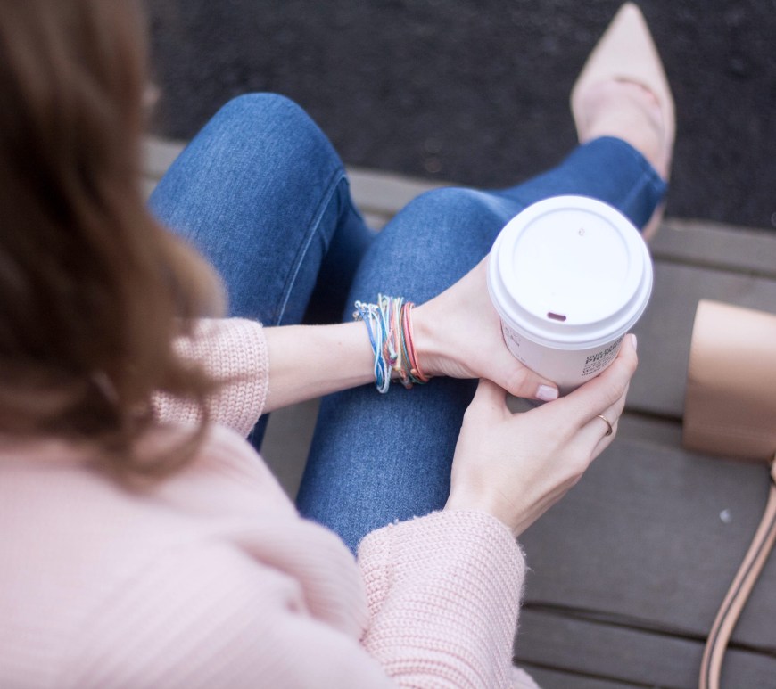 Chunky Pink Cardigan
