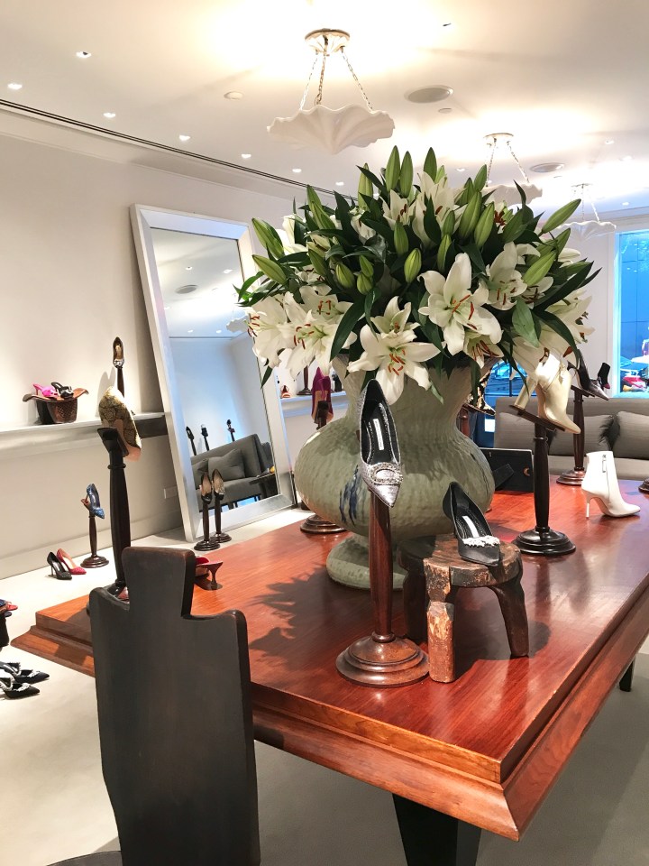Manolo Blahnik NYC Boutique