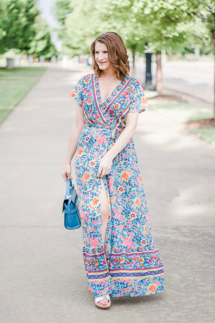 Printed Maxi Dress