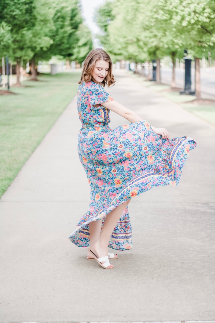 Printed Maxi Dress