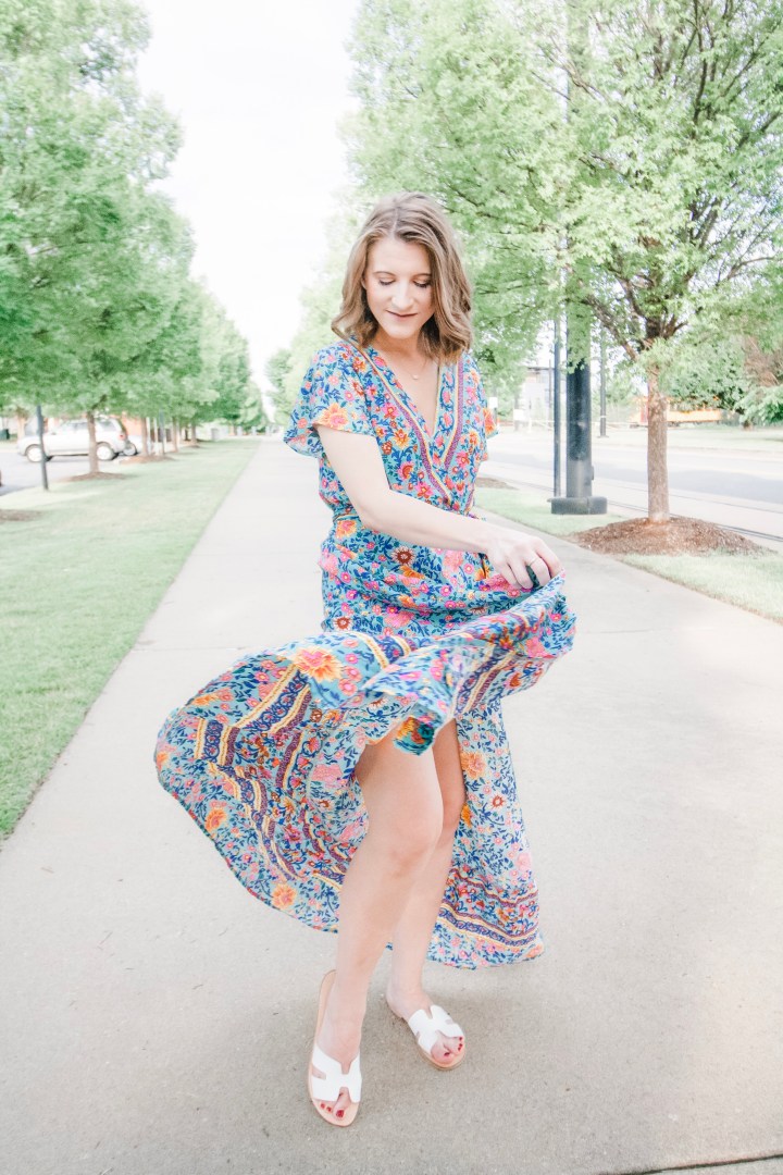 Printed Maxi Dress